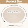 1/2 Inch Natural Cotton Twill Tape Ribbon, 54.7 Yards Soft