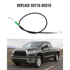 Door Cable Assembly Fit for Toyota Tundra Sequoia Fielder Land Cruiser 2000-2006 Replace 69710-0C010