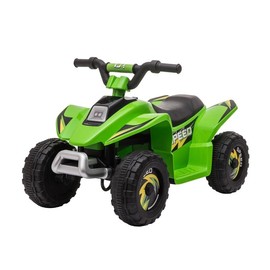 CIPACHO 6V Kids Ride On Electric ATV, Ride Car with 4 Wheels, Ride-On Toy for Toddlers 3-5 Boys & Girls:_Green