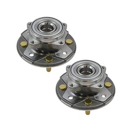 Front Wheel Hub and Bearing Kit 2 Piece Set - Compatible with 1990-1997 Honda Accord 2.2L 4-Cylinder
