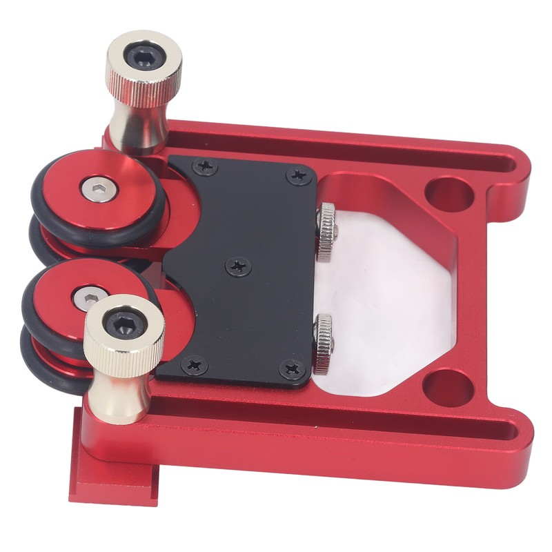 Table Saw Stock Roller Woodworking Double Wheel Sliding Feeding Guide