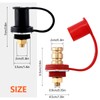 2Pcs 250A Battery Charging Jump Post Kit, 3/8" Stud Remote