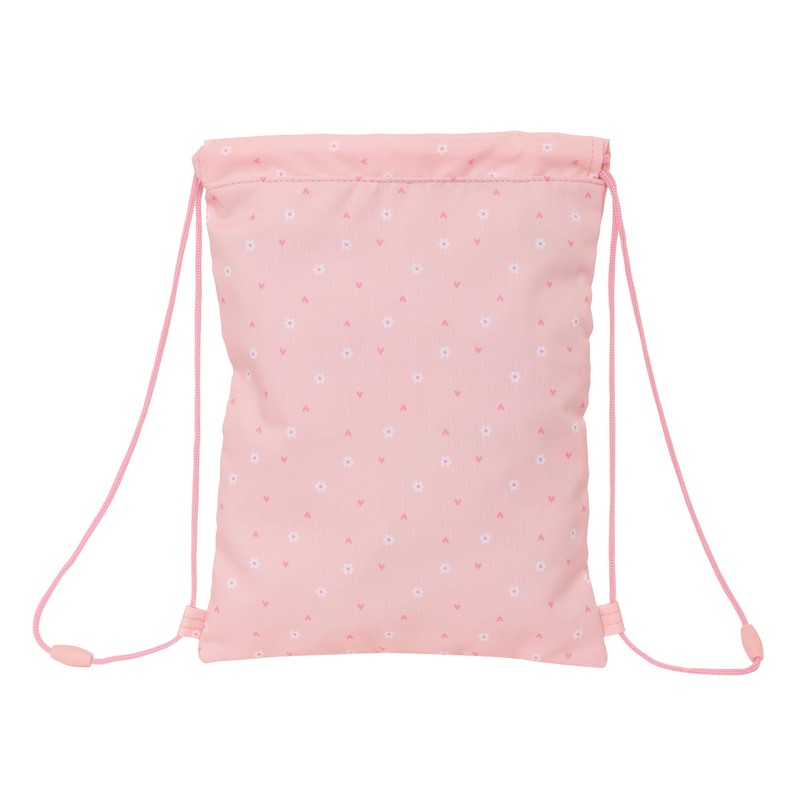 Safta PREESCOLAR BUNNY Flat Junior Backpack, Easy to Clean Backpack,