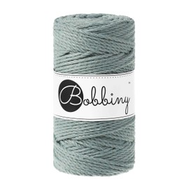 Bobbiny Regular 3mm 3 Ply Macrame Cord (Laurel) 100m