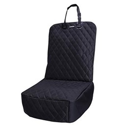 FATTY CHOWCHOW Dog Car Seat Covers 100% Waterproof Car Seat Protector for Pets Front Seat Scratch Proof Non-Slip Durable for Cars,Trucks & SUVs (Black)