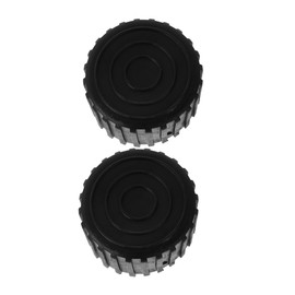 WHAMVOX Rubber Pads for Fitness Equipment Legs 2pcs Non-Slip End Covers for Exercise Machines Protects Floors