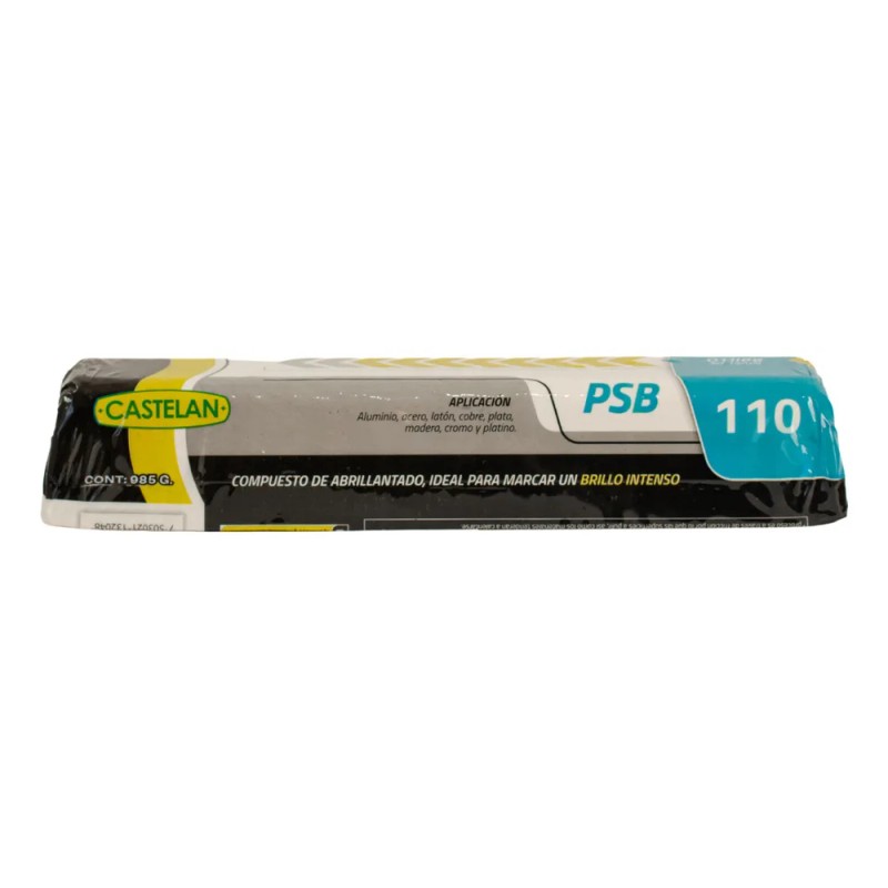 Pulimento Sólido Castelan PSB 110 Abrillantador Metales Acero Plata