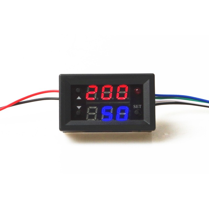 KNACRO Dual-Channel co-Frequency Pulse Signal Generator Independent Duty Cycle Adjustable