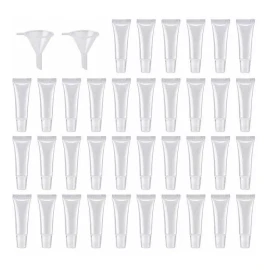 HRLORKC 40pcs 10ml Vacío Tubos Labio Contenedores Vacío Brillo De La