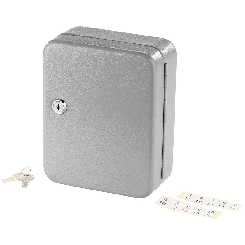 Xcase Metal Key Cabinet: Steel Key Cabinet for 20 Keys