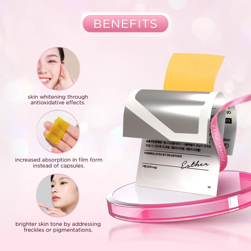 Esther Formula Glutatión Directo 320mg 30 Piezas