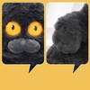Cat Plush Toy Cute Soft Skin Friendly Fluffy Staring Short