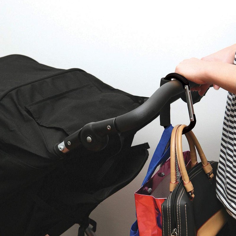 Dreambaby - Gancho Arnés para Carriola para sujetar Pañalera, Bolsas