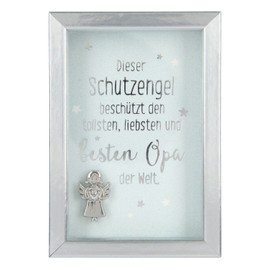 Depesche 11625-004 - Photo Frame with Compliment, Small Decorative Frame with Pretty Saying, Approx. 8.4 x 5.8 x 1.9 cm, Ideal as a Gift or a Little Present