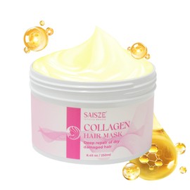 OriginalSourcing Collagen Hair Mask for Deep Repair Conditioning of Dry Damaged Hair, Collagen Hair Treatment, 8.45 oz
