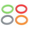 4pcs Baby Teethers Bracelet Silicone Refrigerable Heat Resistant Gum Relief
