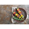 HIC Kitchen Bamboo BBQ Kabob Grill Skewers, 8-Inches Long, Set