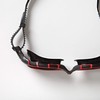 Zoggs Unisex Flex Smaller Fit Swimming Goggles, Red/Black/Smoke Polarized, Small