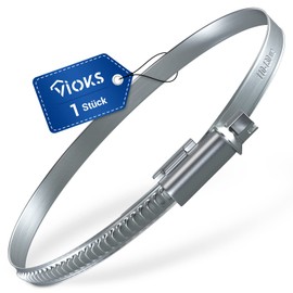 VIOKS Hose Clamp 110-130 mm Diameter for Washing Machine Mast Clamp/Hose Clamp/Hose Clamp/Clamp for Washing Machine Hose Dryer Cooker Hood Dishwasher