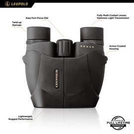 Leupold BX-1 Rogue Binocular, 10x25mm