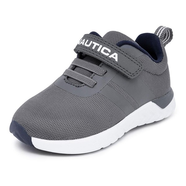 Nautica Kids Boys Fashion Sneaker Athletic Running Shoe with Strap