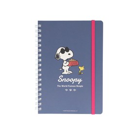 Sunstar Stationery Snoopy Notebook, Ring Notebook, B6, New Life Collection, Joe Cool S2643162