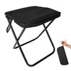 ZHABAYEN Portable Camping Stool, Foldable Outdoor Camping Foot Stool