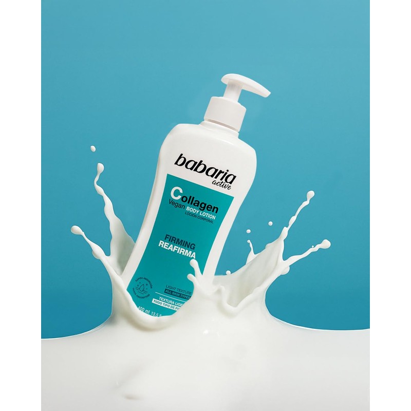 Babaria Körpercreme mit Kollagen | Body Milk 400 ml |
