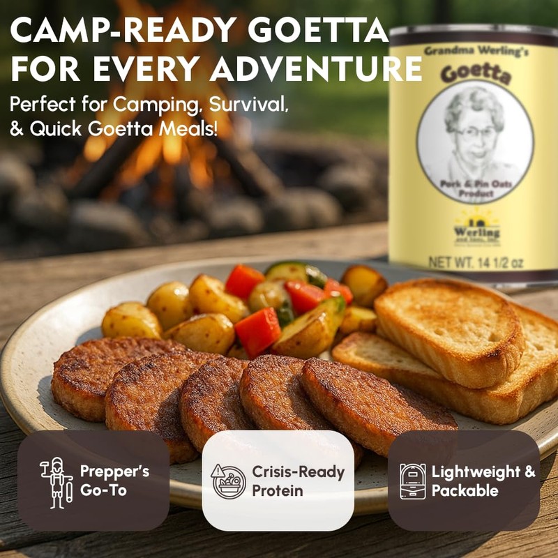 Werling & Sons Grandma Werling’s Goetta 14.5 Oz – Fully