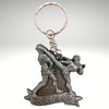 Muay Thai Keychain, Kick Boxing Keyring, Fighter Keychain, Fighting Postures