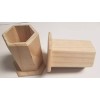 Unbranded WL-FC Wood Lot of (1) Pencil Pen Holder Stand