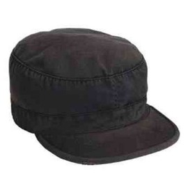 Rothco Vintage Black Fatigue Cap (XL)