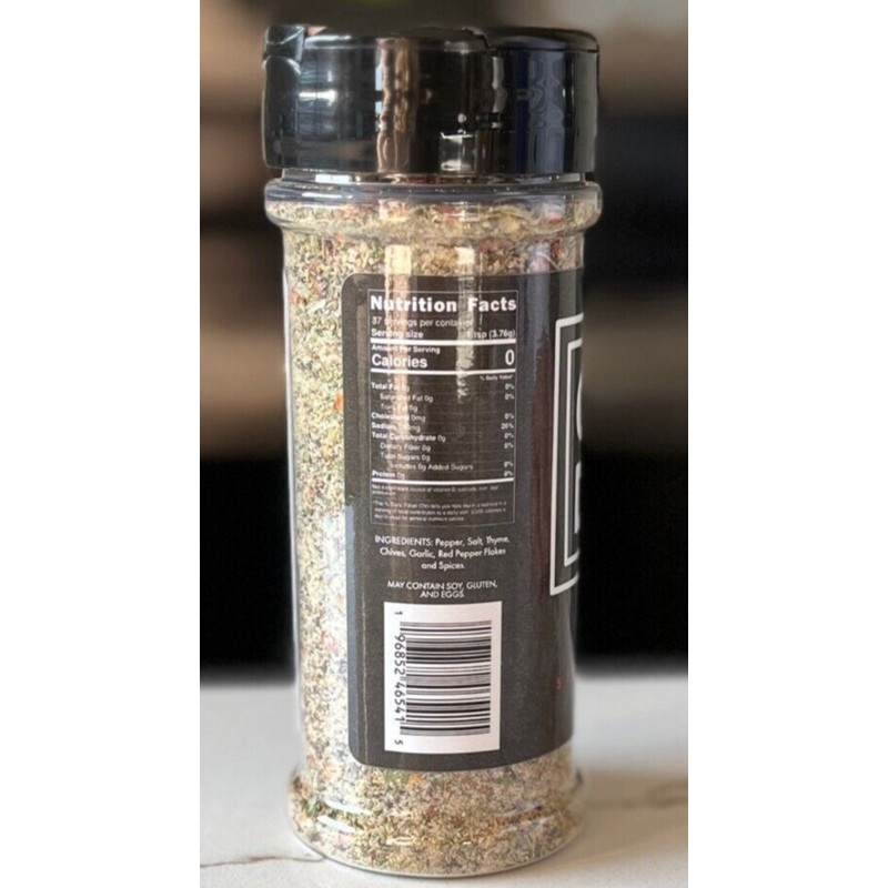 Ole Dub's Cow gourmet steak seasoning.