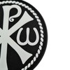 Glow Dark Chi Rho Jesus Christ Symbol Morale PVC Patch