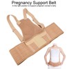 Maternity Belt Pregnancy Support Breathable Adjustment Shoulder Postpartum BeltKhaki