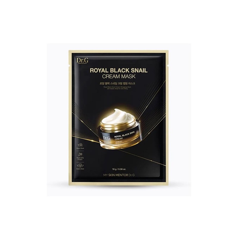 Dr.G Royal Black Snail Cream Mask 16g 5 sheets special