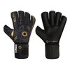 Elite Sport 2020 Black Real Goalkeeper Gloves - Black-Gold 9