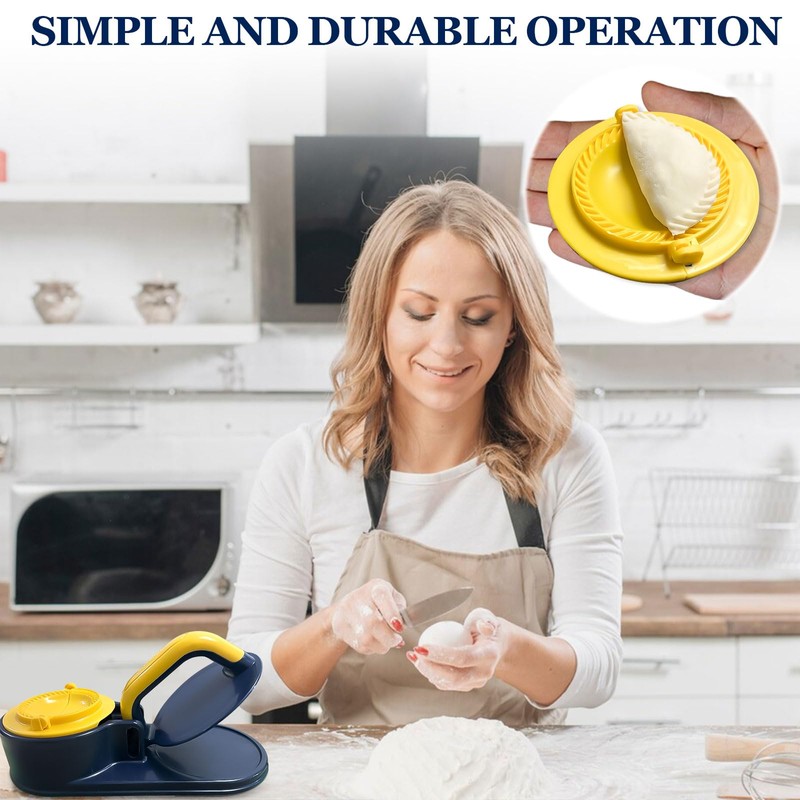 3 In 1 Dumpling Maker Press Kitchen Empanada Maker Press
