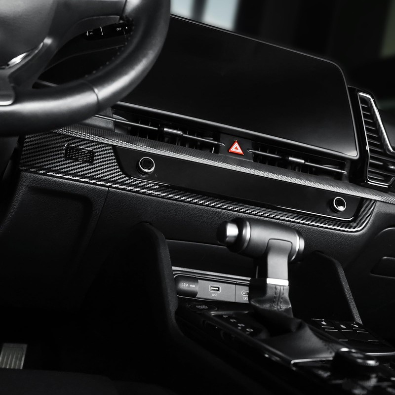YOUTOOCAR Center Console Dash Panel Cover Trim Compatible with Kia