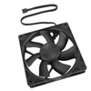 12V PWM Fan 800‑3000RPM 132CFM High Speed MFDB Bearing Silent