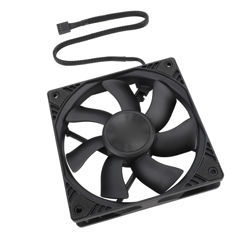12V PWM Fan 800‑3000RPM 132CFM High Speed MFDB Bearing Silent