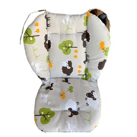 NIVC Universal Baby Stroller High Chair Seat Cushion Liner Mat Cart Mattress Mat Feeding Chair Pad Cover Protector