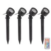 LED Landscape Spotlight Light Waterproof 360° Rotatable 13 Colors High