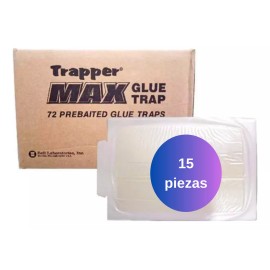 Trapper Max Trampa Para Ratones Efectiva Trampa Adhesiva Cucarachas 15pz