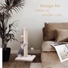 MECOOL Cat Scratching Post Premium Basics Kitten Scratcher Sisal Scratch