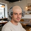 JehaYu 2 Pcs Wigs with 2 Pcs Glasses, Wig Men