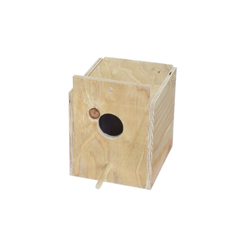YML Assembled Wooden Nest Box for Outside Mount, Medium