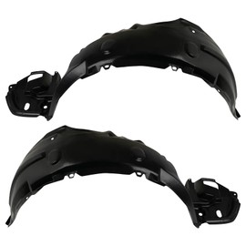 TRQ TRQ Front Inner Fender Liner Set Compatible with 2011-2013 Toyota Corolla TO1248162 TO1249162