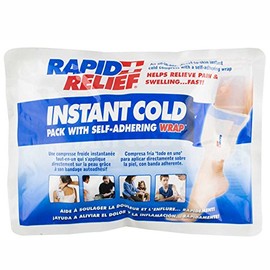 INSTANT COLD PACK C/W SELF ADHERING WRAP 5"x 9"