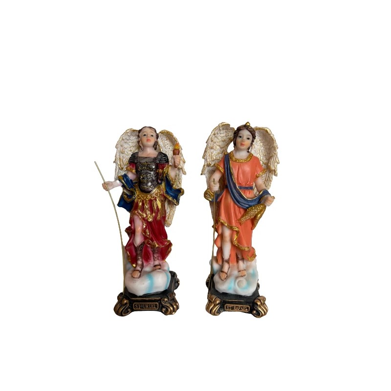 Set of 7 Arcangels Figurines 6" New Archangels Set